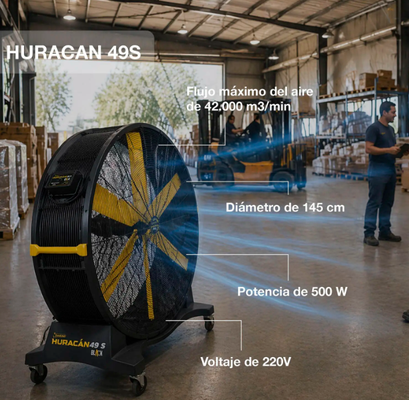Ventilador Industrial Garland HURACAN 49S